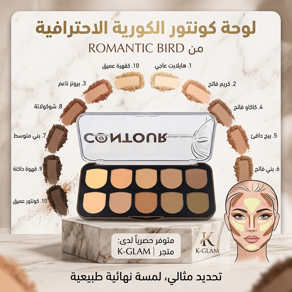 بالات كونتور 10 ألوان